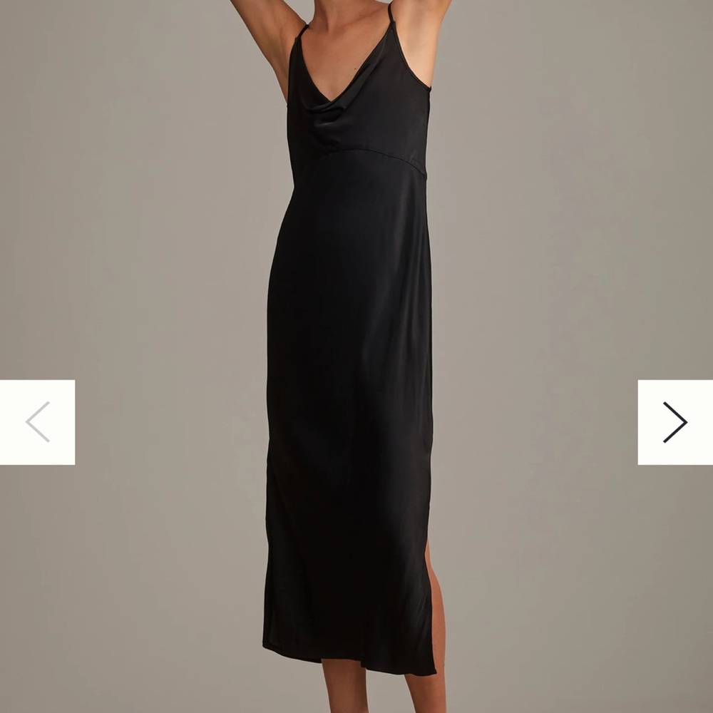 Anthropologie Elyse Bias Slip Dress